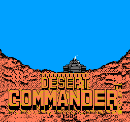 Desert Commander - NES - Retro Island Gaming