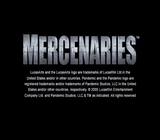 Mercenaries - Playstation 2