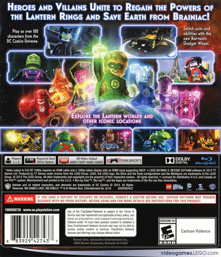LEGO Batman 3: Beyond Gotham - Playstation 3