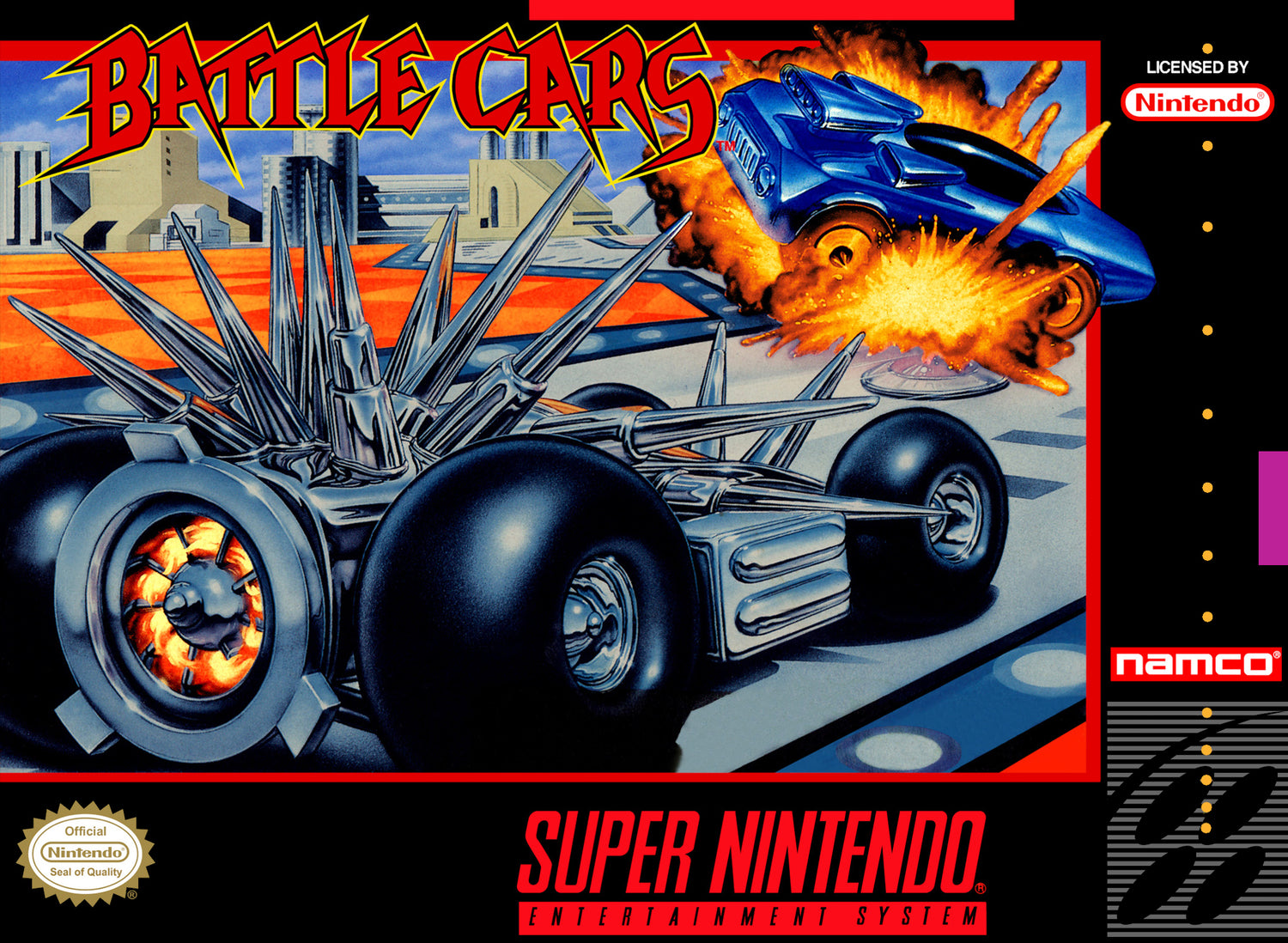 Battle Cars - Super Nintendo