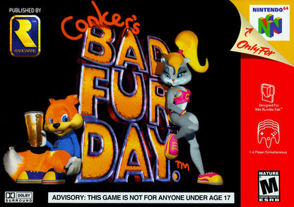Conker's Bad Fur Day - Nintendo 64 - Retro Island Gaming