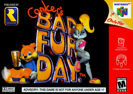 Conker's Bad Fur Day - Nintendo 64 - Retro Island Gaming