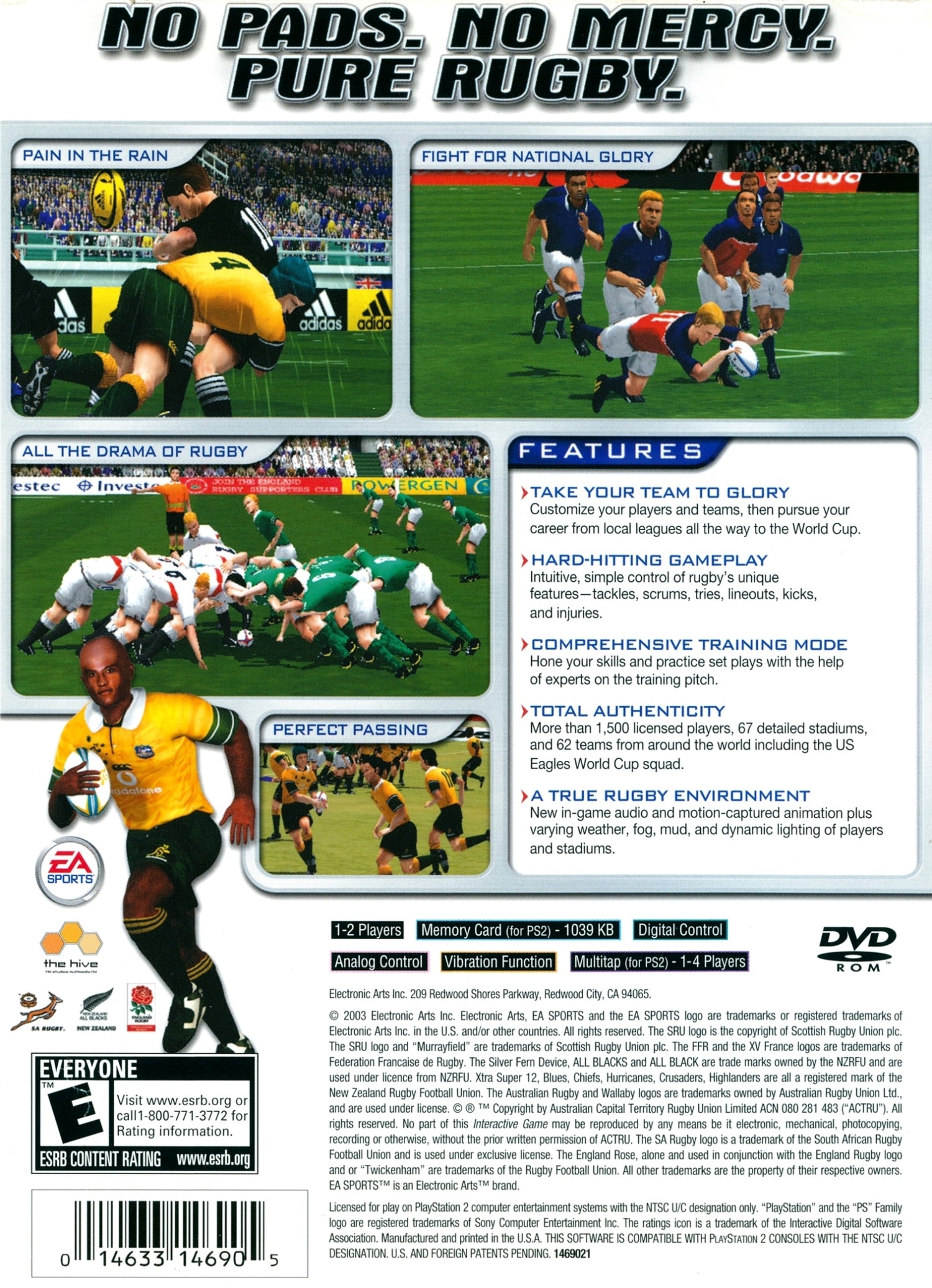 Rugby 2004 - Playstation 2