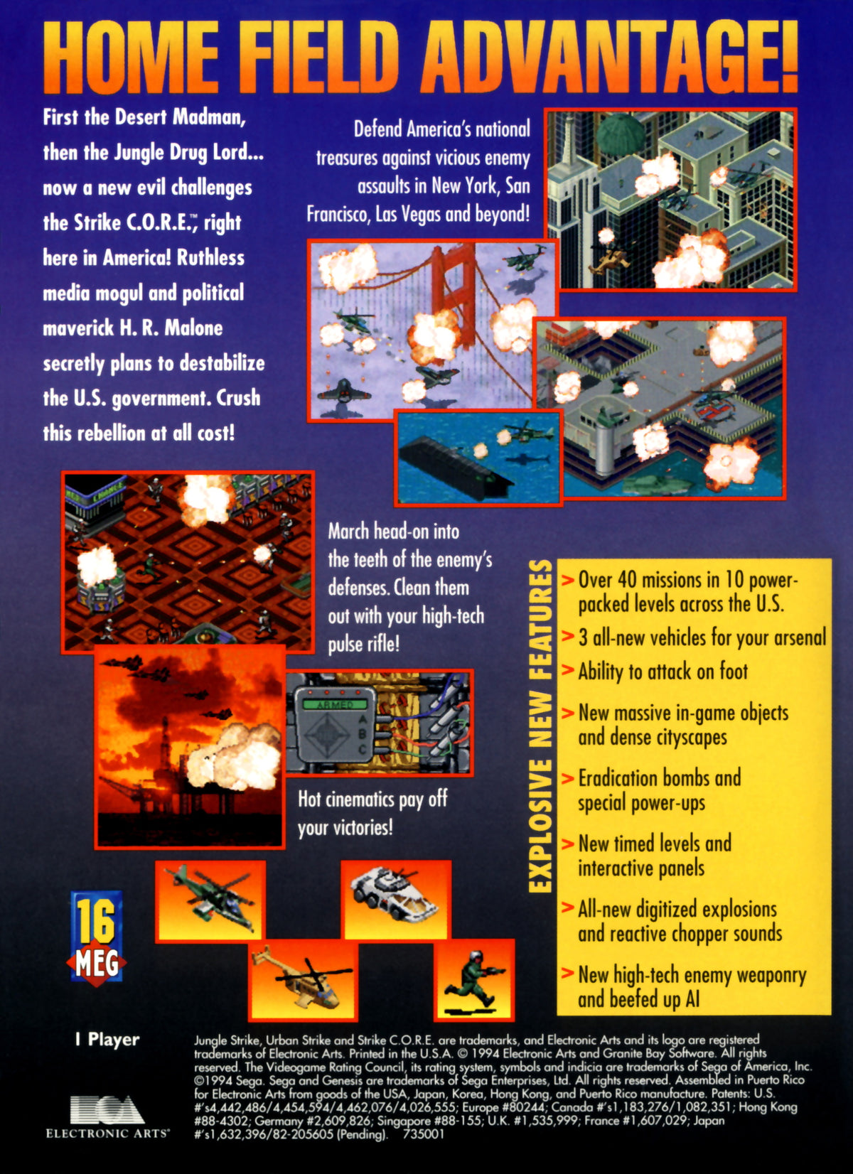 Urban Strike - Sega Genesis - Retro Island Gaming
