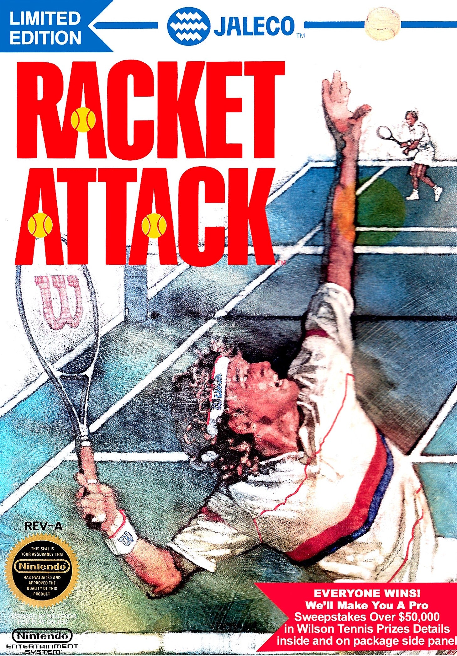 Racket Attack - NES