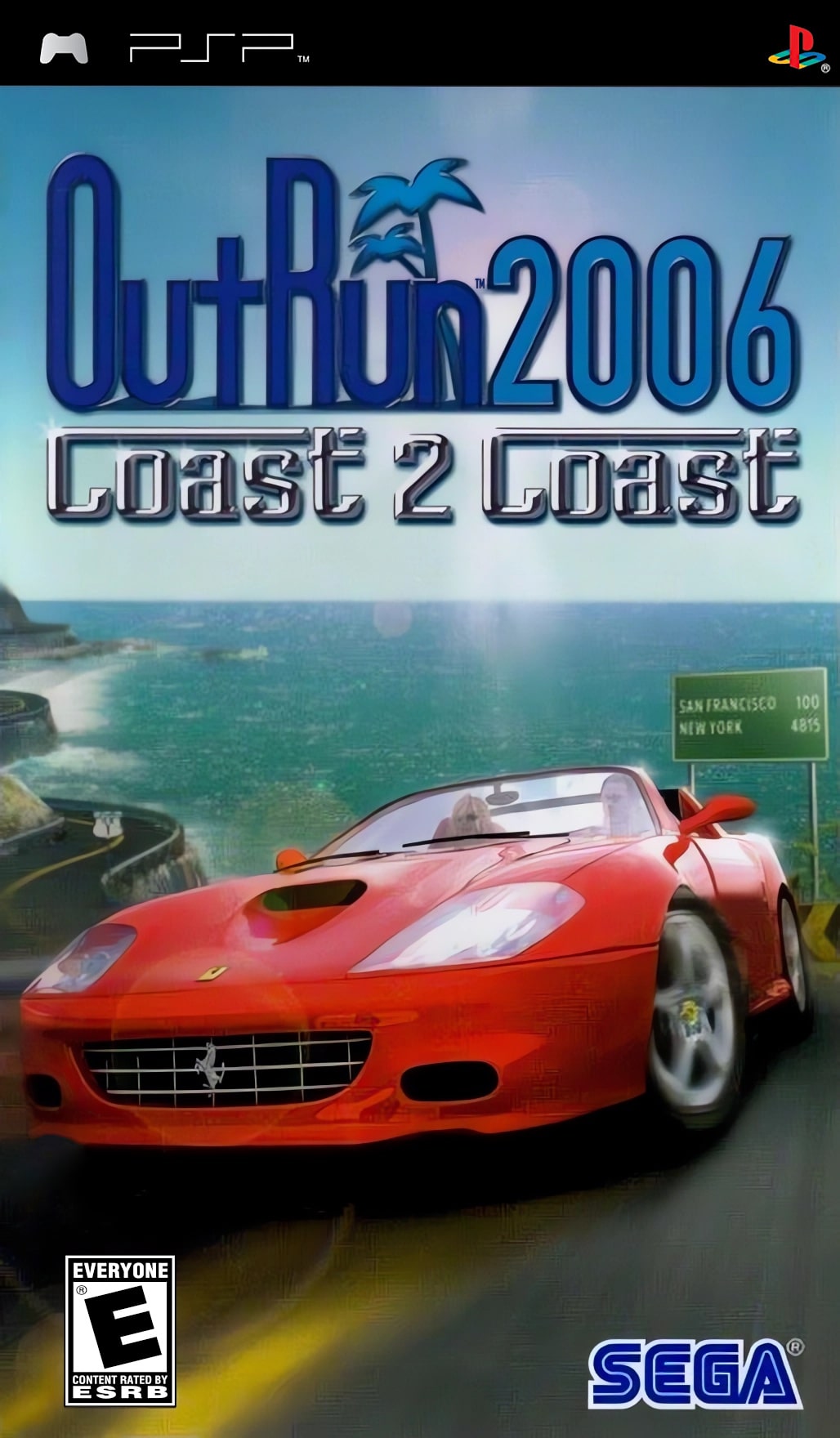 OutRun 2006 Coast 2 Coast - PSP
