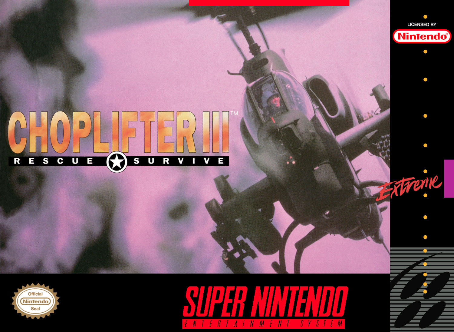 Choplifter 3 - Super Nintendo