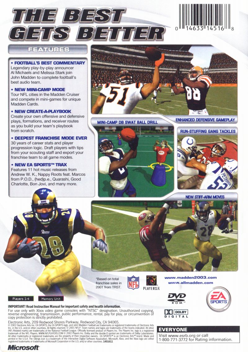 Madden 2003 - Xbox