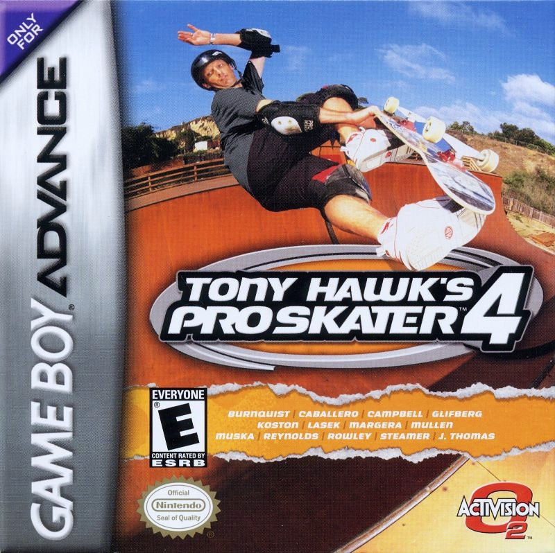 Tony Hawk 4 - GameBoy Advance