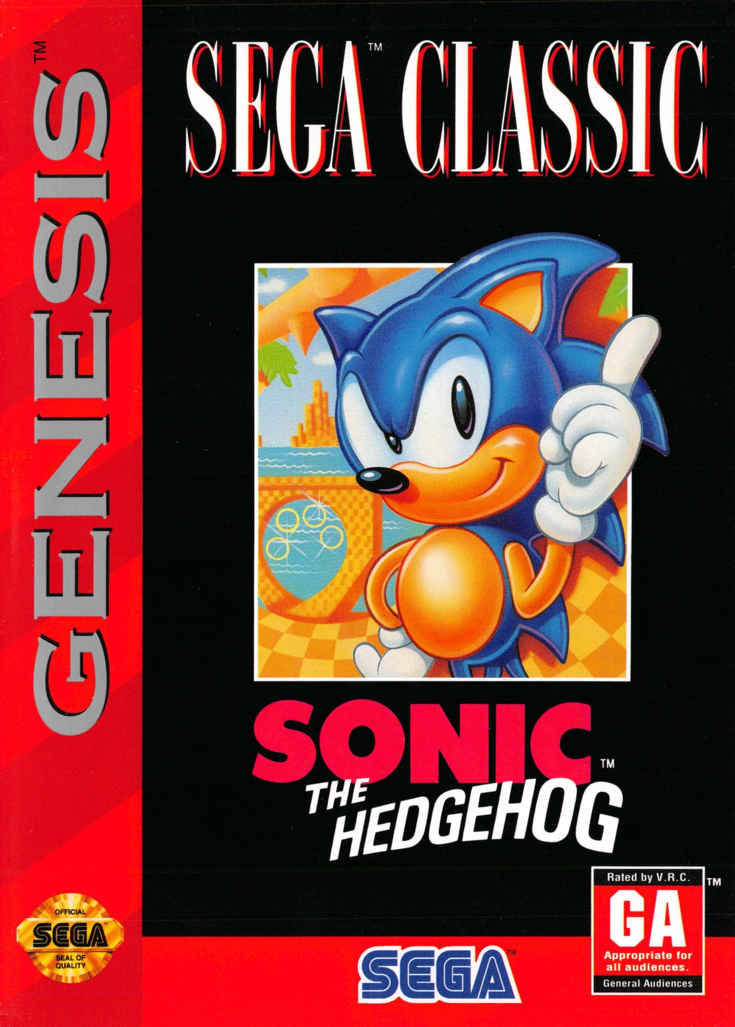 Sonic the Hedgehog [Sega Classic] - Sega Genesis