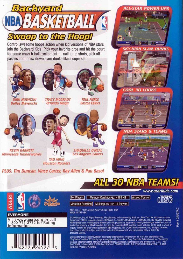 Backyard Basketball - Playstation 2 - Retro Island Gaming