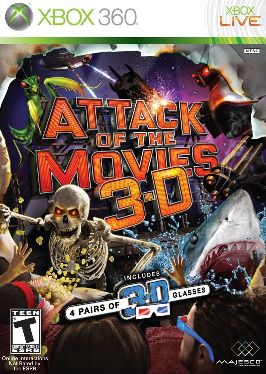 Attack of the Movies 3D - Xbox 360