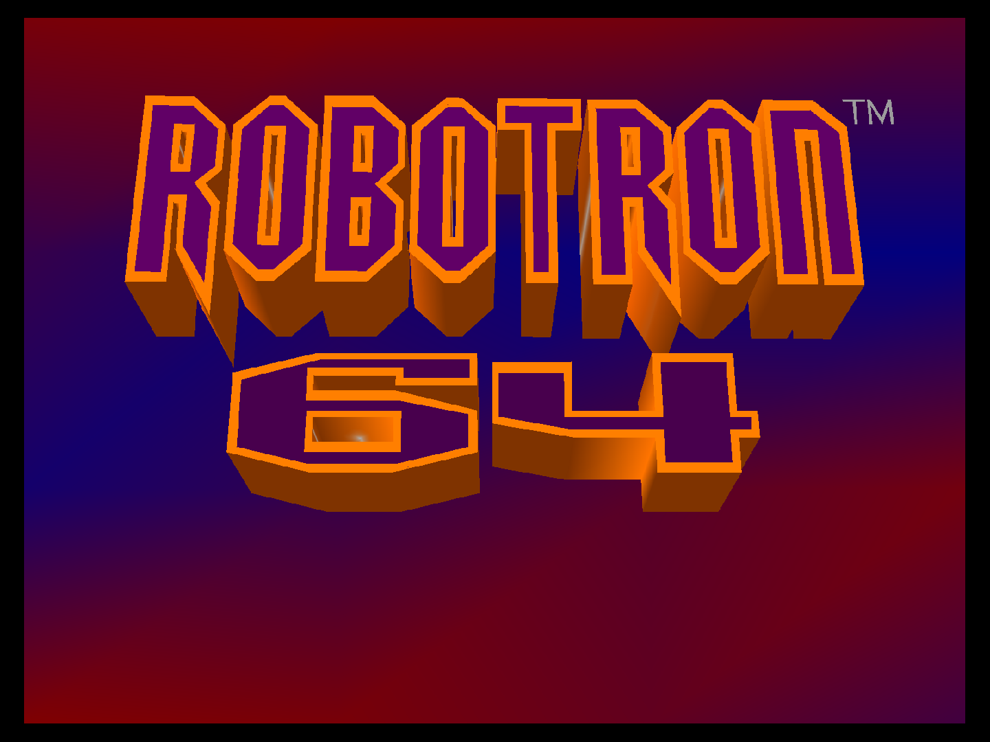 Robotron 64 - Nintendo 64