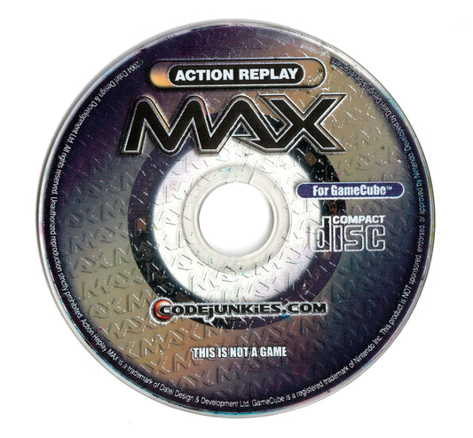 Action Replay MAX (Disc Only) - Gamecube - Retro Island Gaming