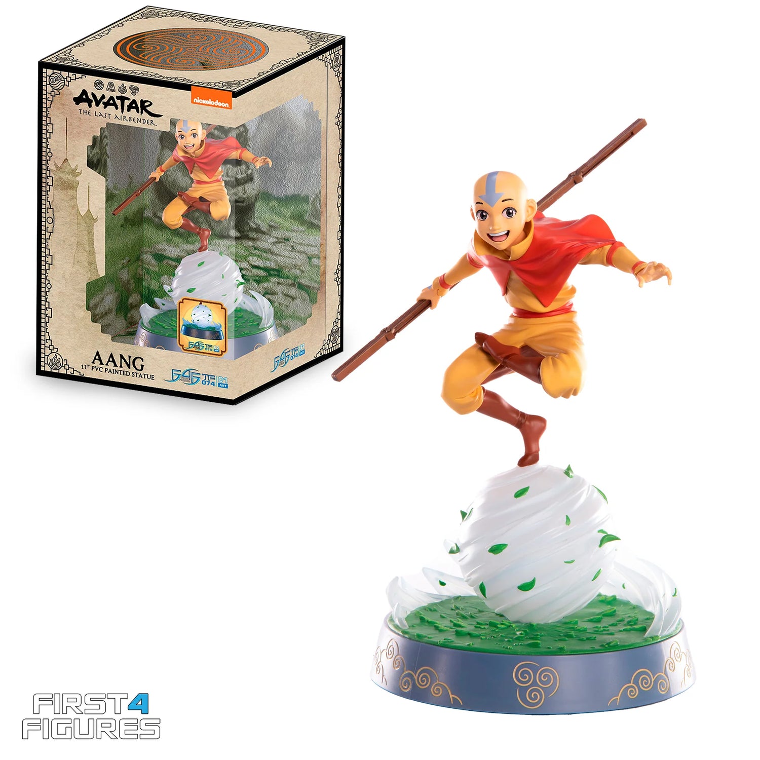 Aang 11" Statue - First 4 Figures