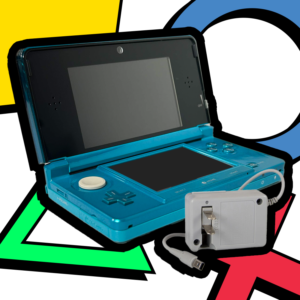 Aqua Blue Nintendo 3DS System