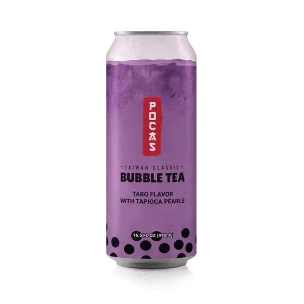 Pocas Bubble Tea - Taro - VIETNAM (with Jumbo Straw)