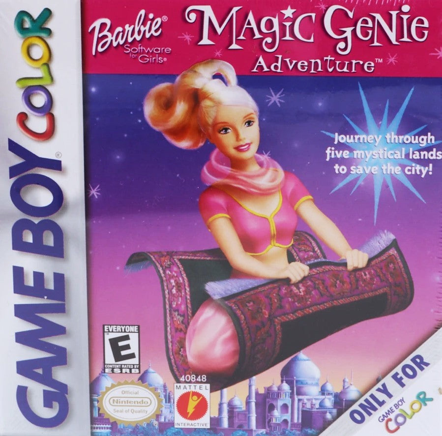 Barbie Magic Genie Adventure - GameBoy Color