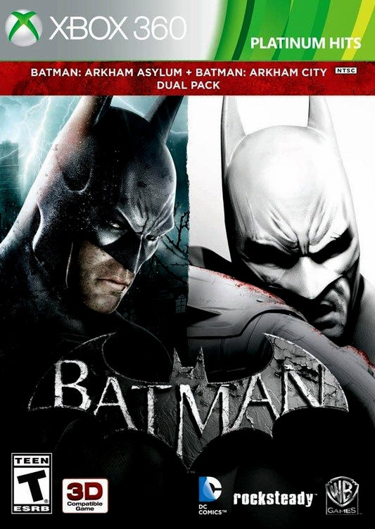 Batman: Arkham Asylum and Batman: Arkham City Dual Pack - Xbox 360 - Retro Island Gaming