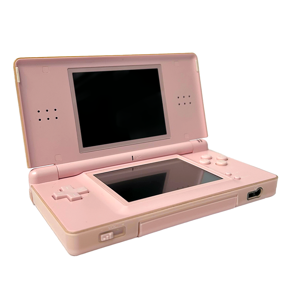Coral Pink Nintendo DS Lite System - Certified Tested & Cleaned