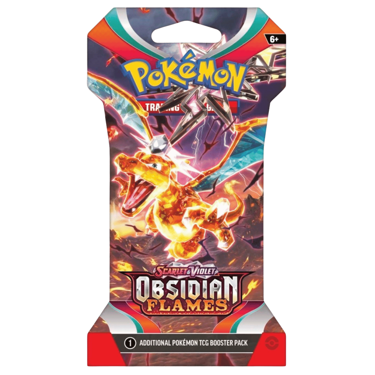 Pokémon Trading Card Game: Obsidian Flames Sleeved Booster Pack - Retro Island Gaming