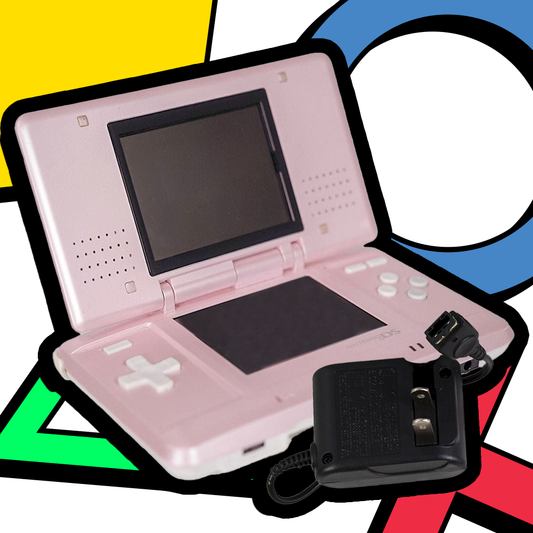 Candy Pink Nintendo DS System - Retro Island Gaming