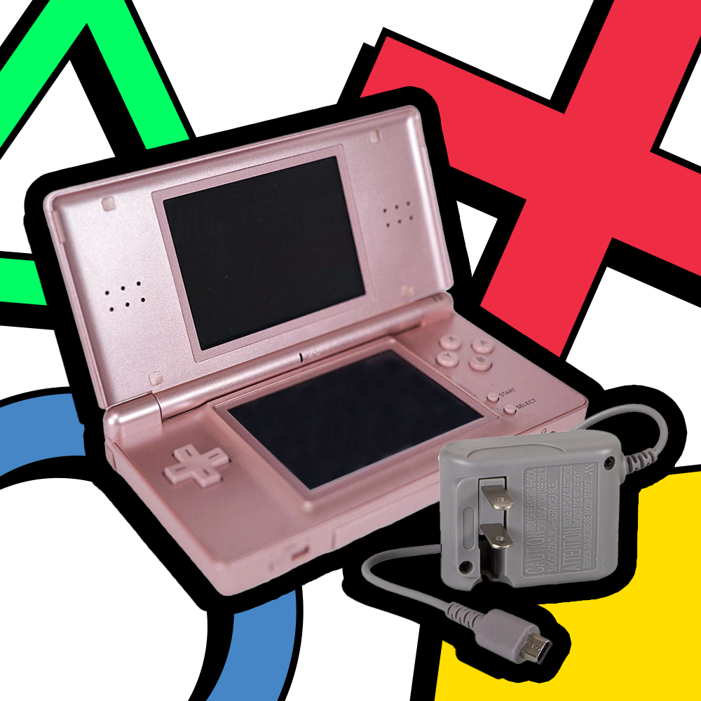 Metallic Rose Nintendo DS Lite System