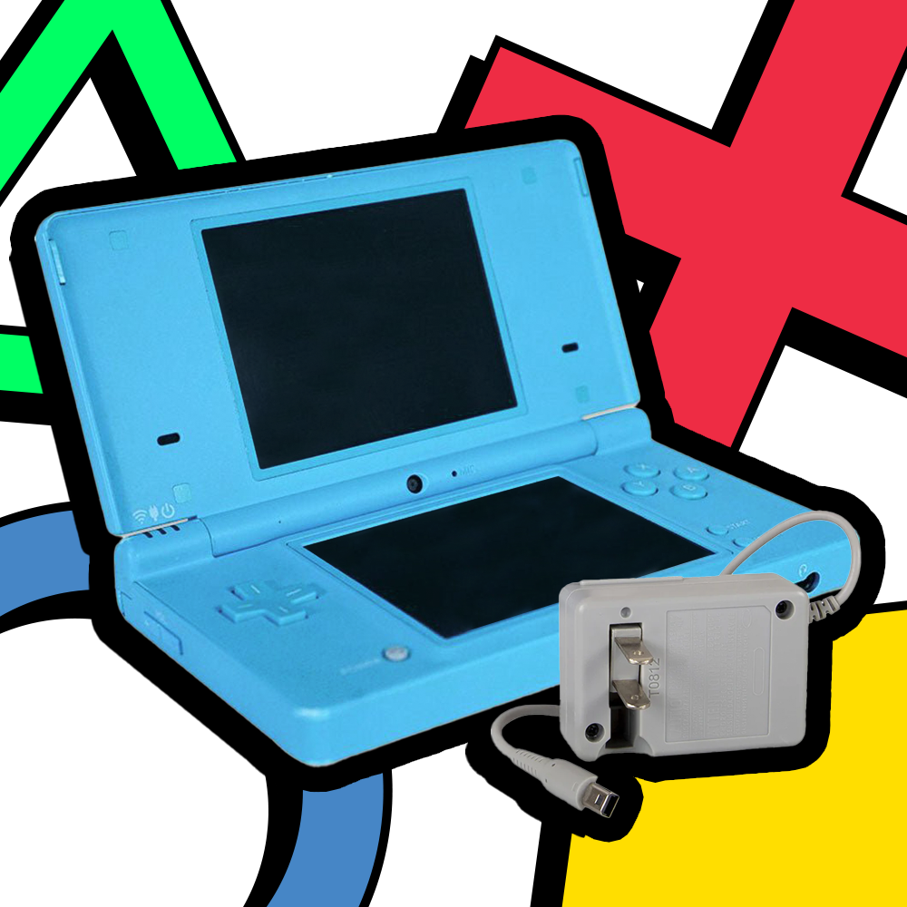 Blue Nintendo DSi System