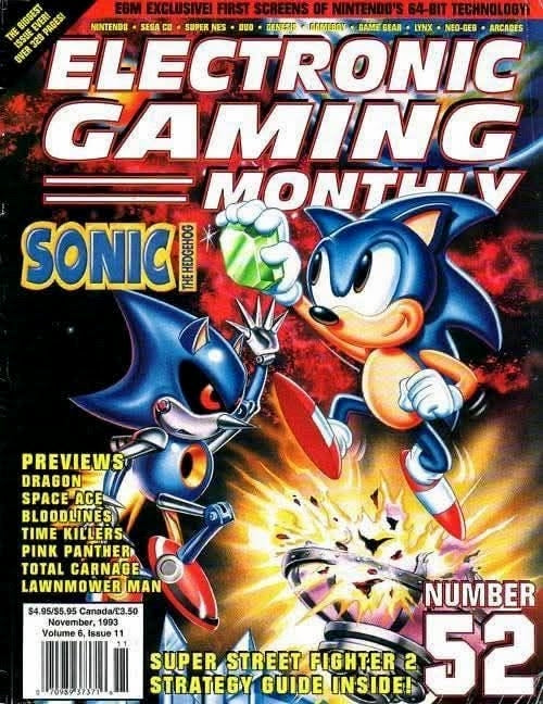 Electronic Gaming Monthly: November 1993, Issue 52