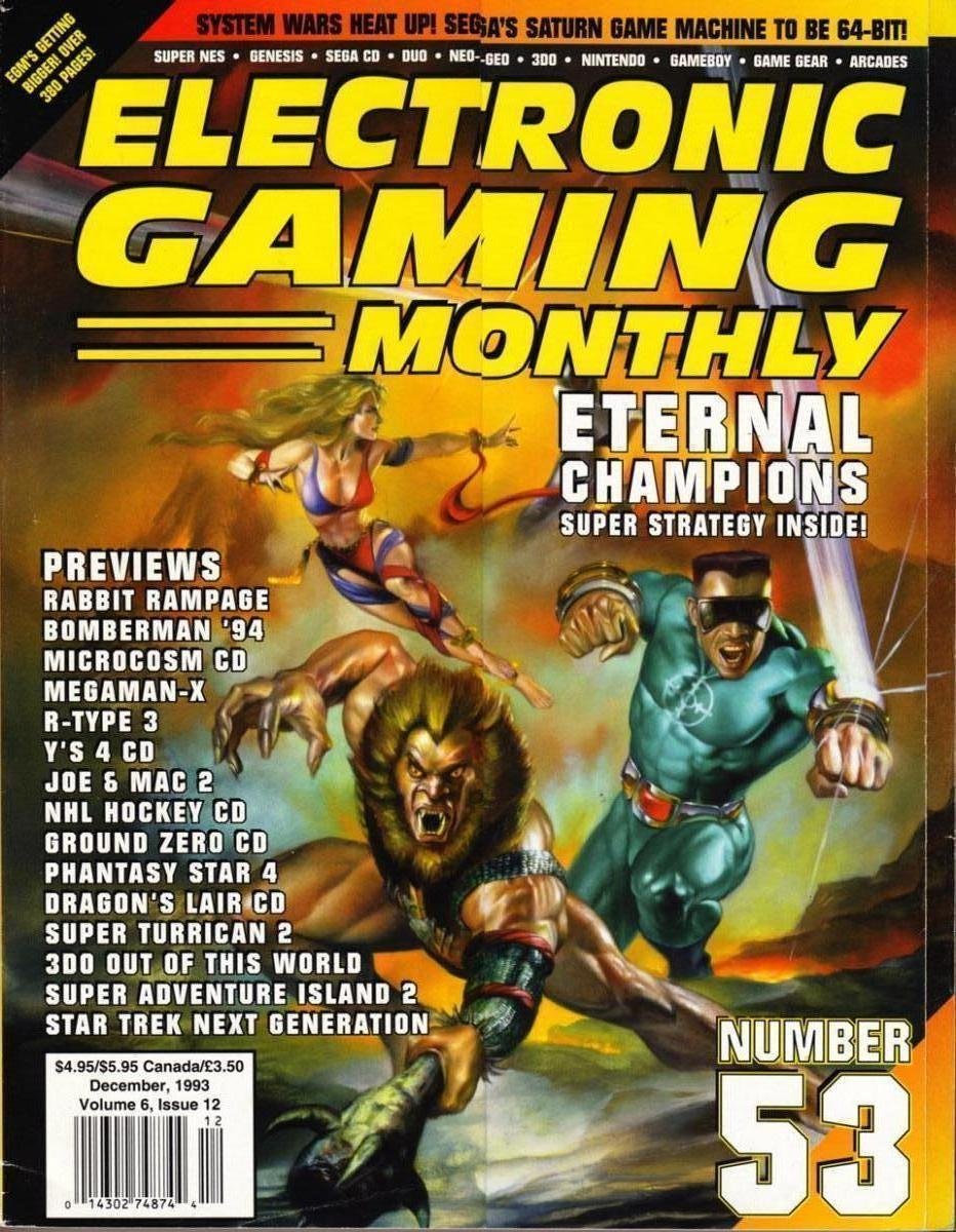 Electronic Gaming Monthly: December 1993, Issue 53