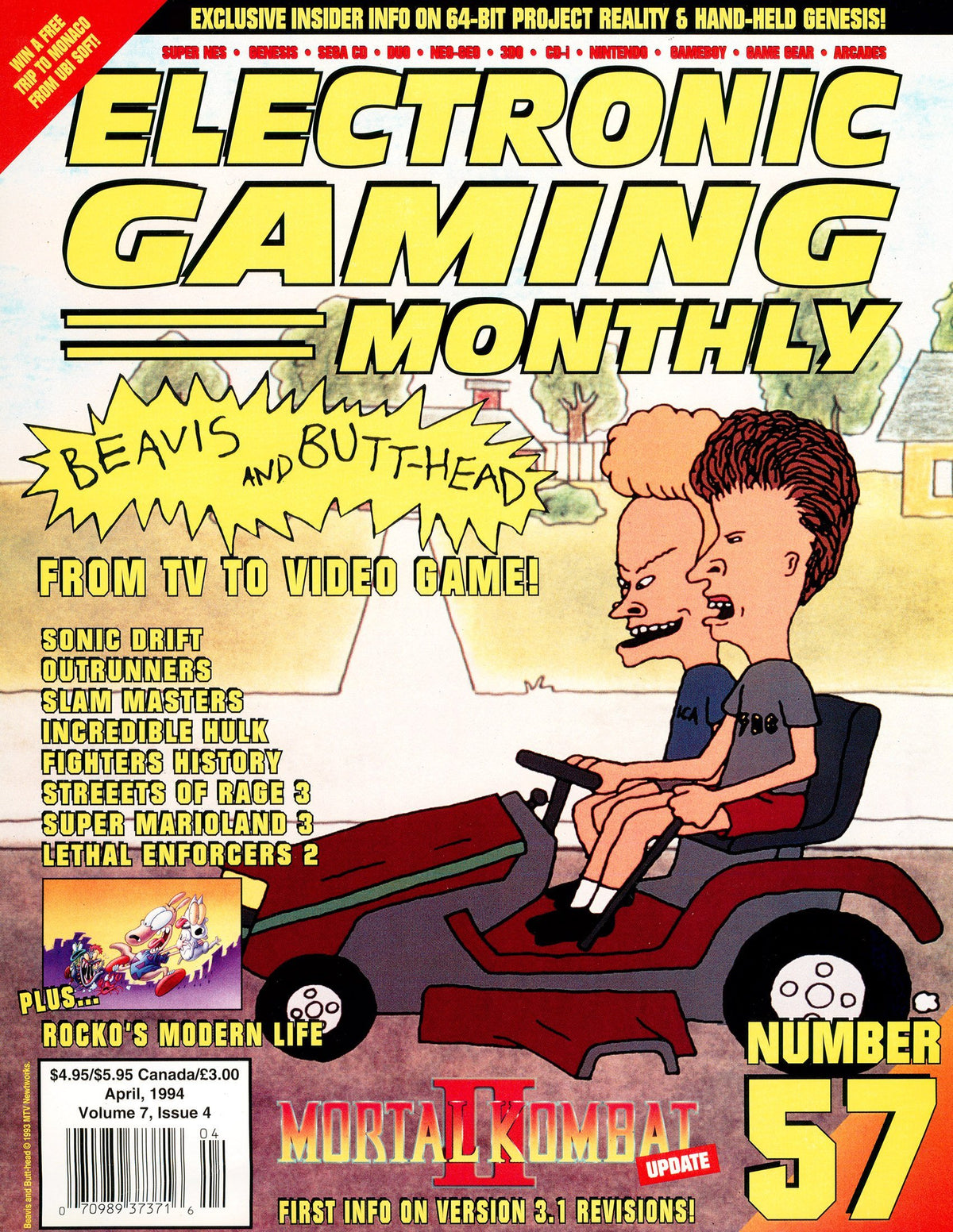 Electronic Gaming Monthly: April 1994, Issue 57