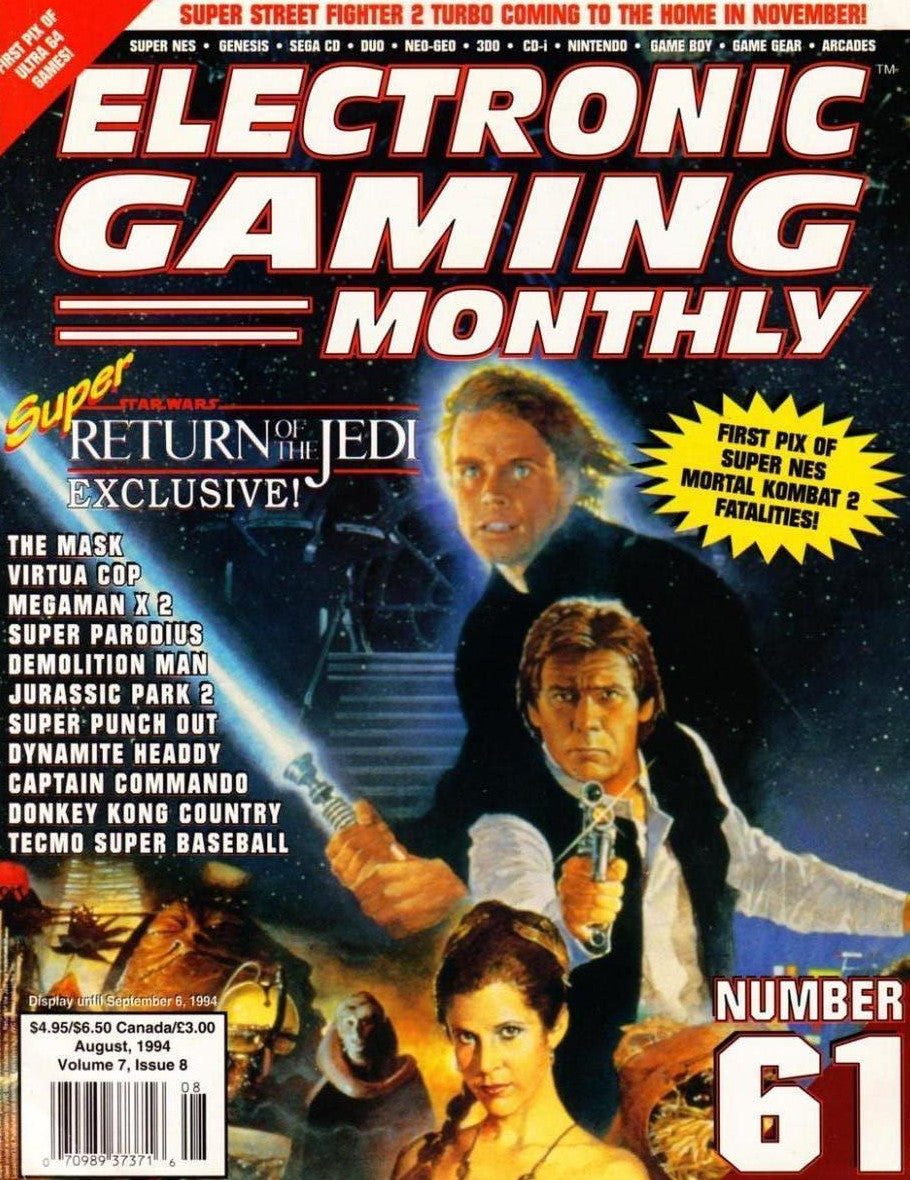 Electronic Gaming Monthly: August 1994, Issue 61