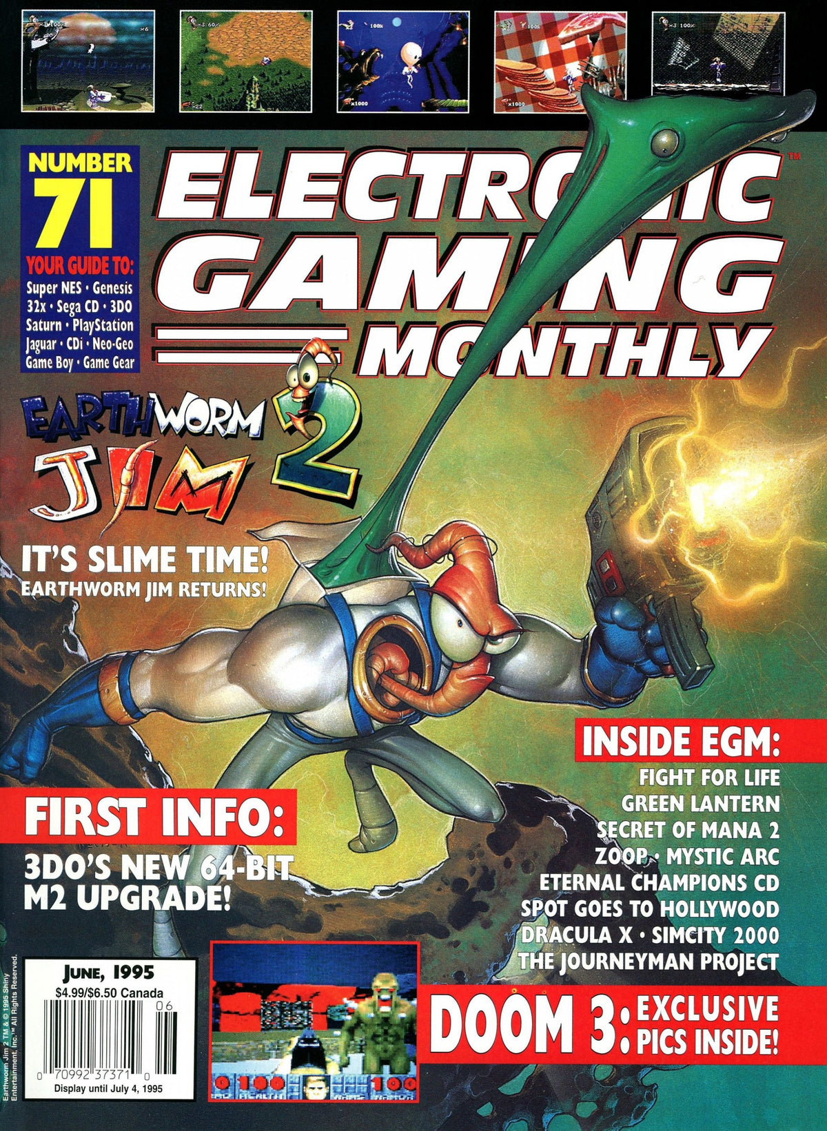 Electronic Gaming Monthly: June 1995, Issue 71
