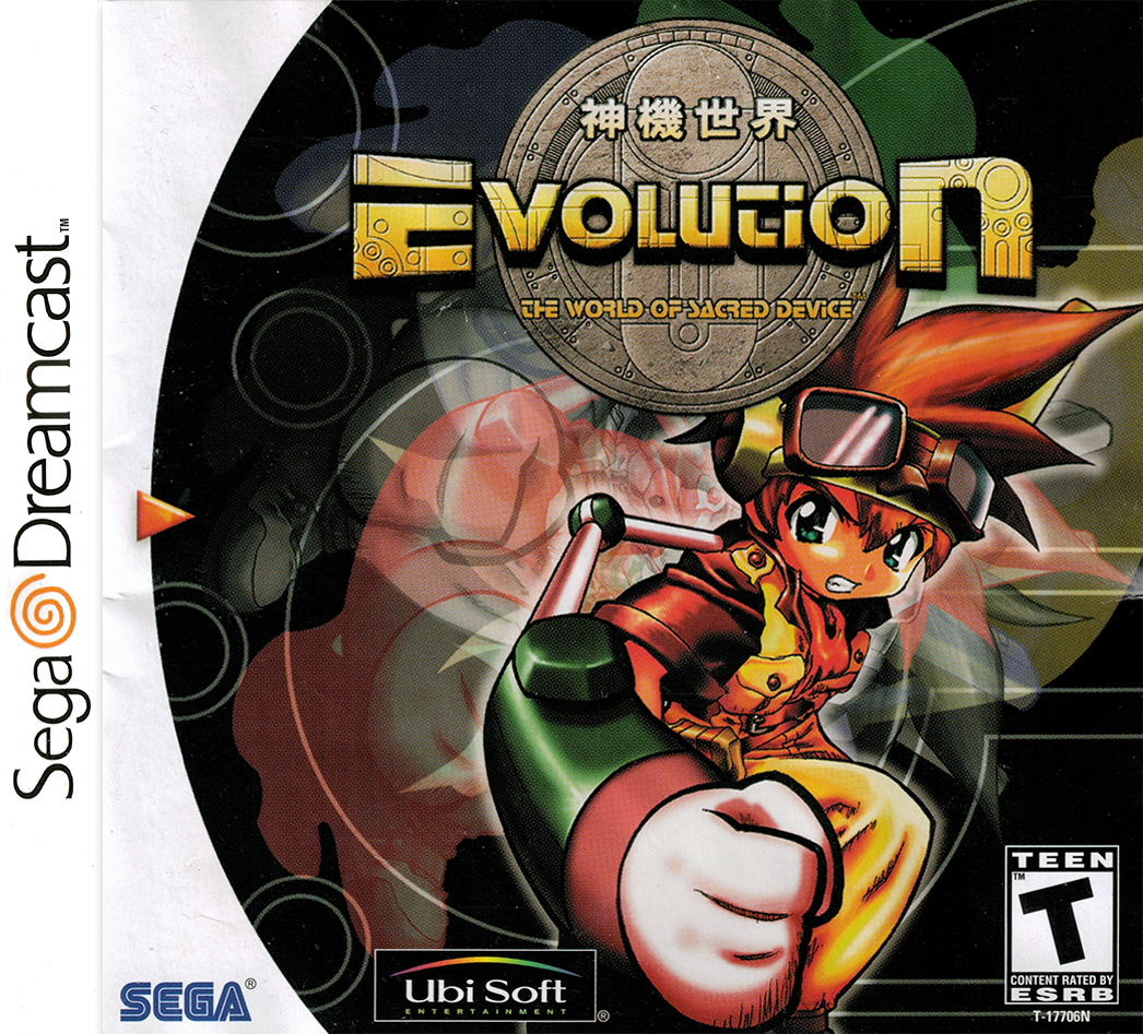 Evolution the World of Sacred Device - Sega Dreamcast