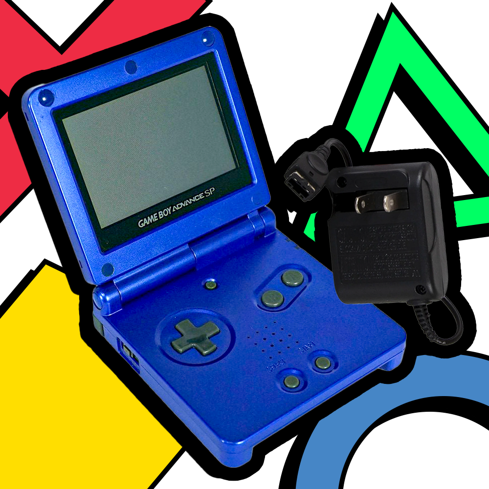 Cobalt GameBoy Advance SP System (AGS-001)