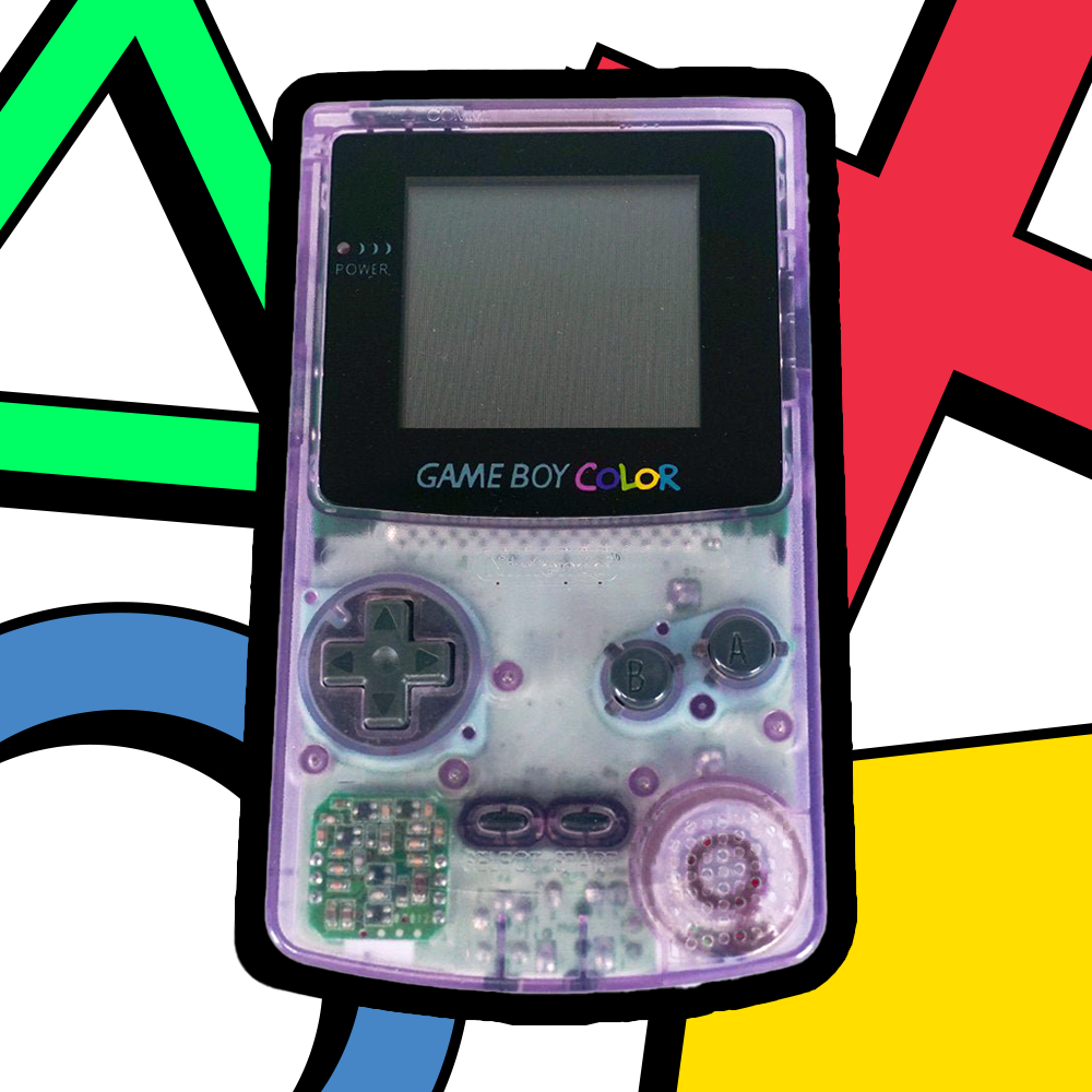 Atomic Purple GameBoy Color System