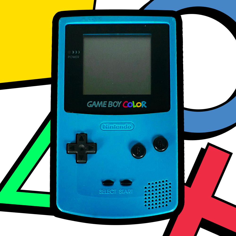 Teal GameBoy Color System