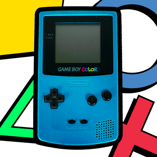 Teal GameBoy Color System