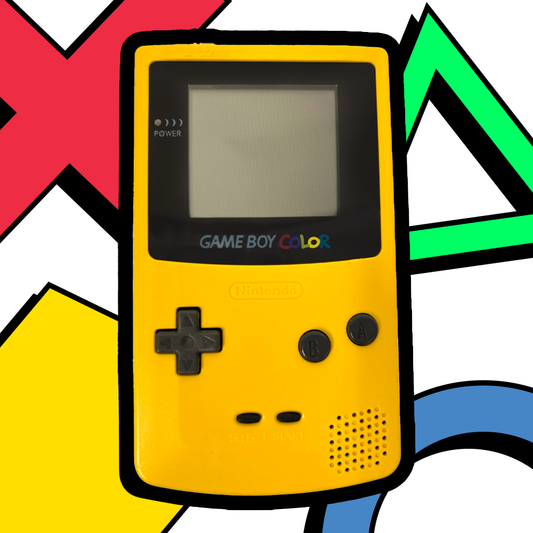 Yellow GameBoy Color System