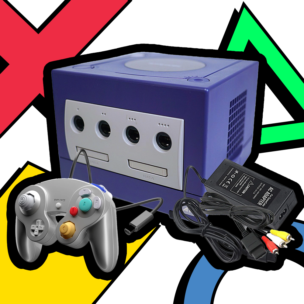 Indigo Nintendo GameCube [DOL-001] System Bundle
