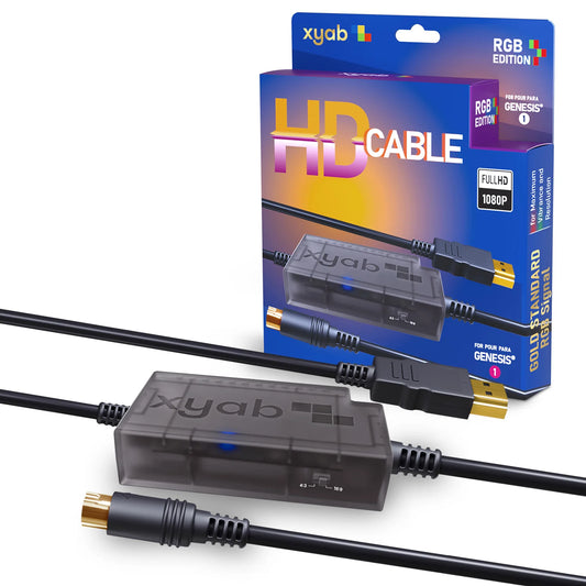Genesis Model 1 RGB+ HDMI Cable - xyab - Retro Island Gaming