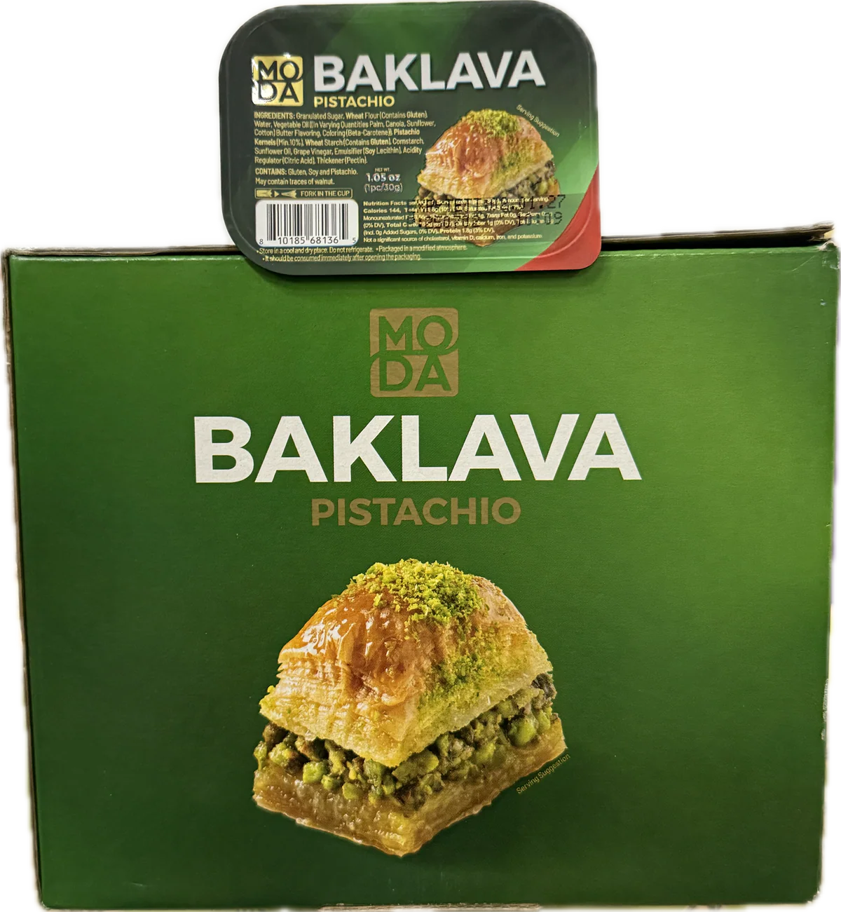 Moda Baklava Dubai Pistachio - TURKEY