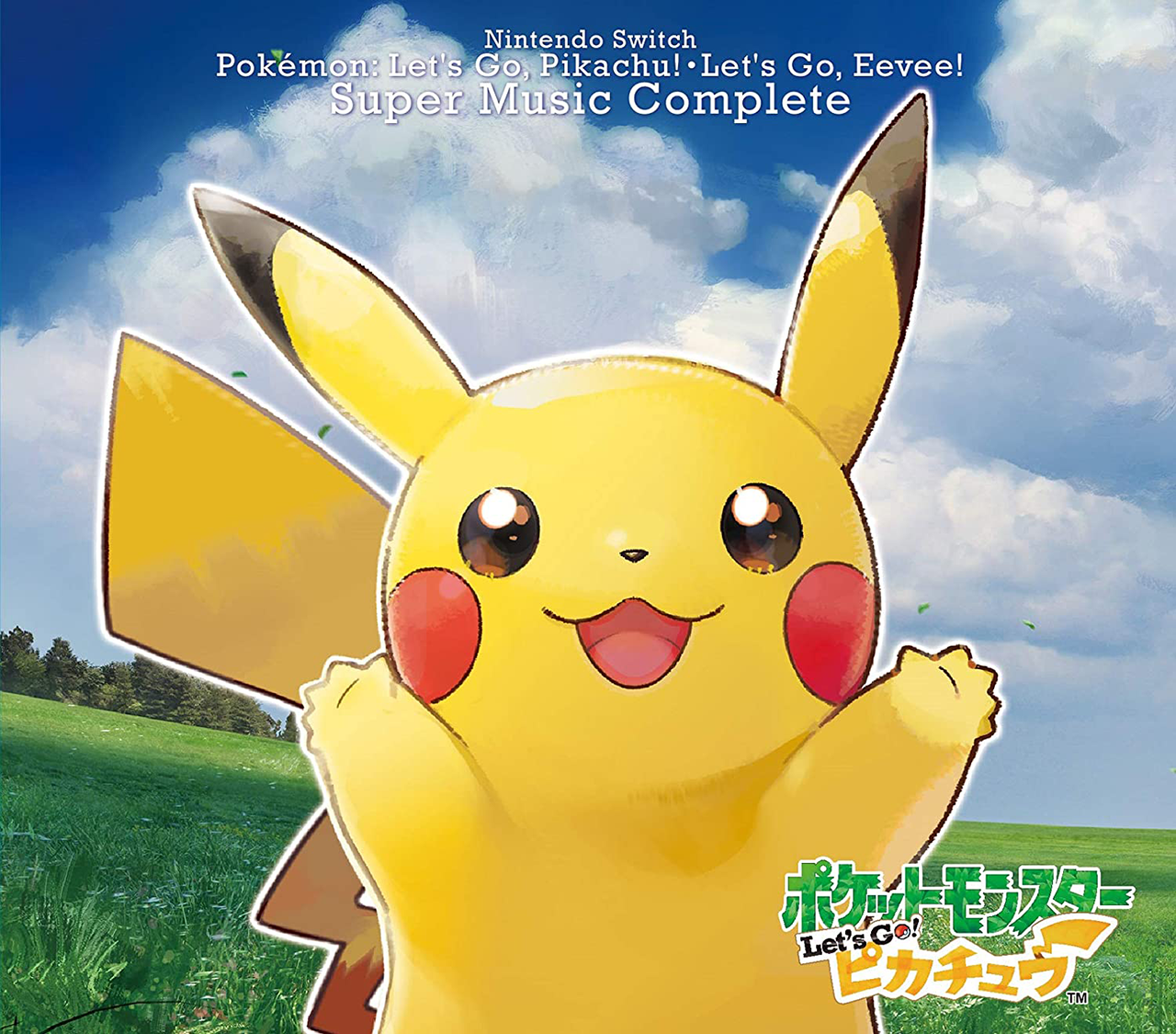 Pokémon Let's Go Pikachu & Let's Go Eevee: Super Music Collection - CD [IMPORT]