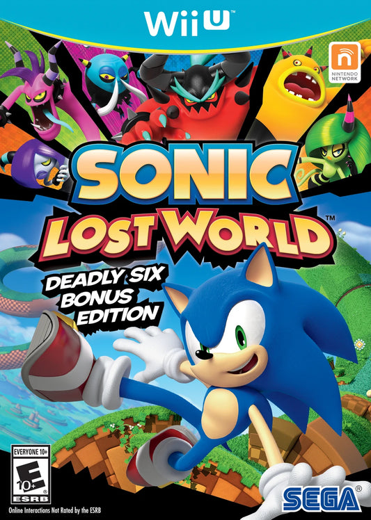 Sonic Lost World [Deadly Six Bonus Edition] - Wii U - Retro Island Gaming