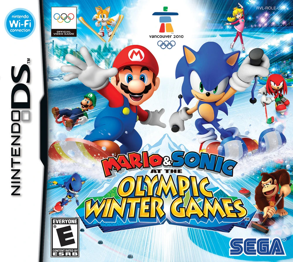 Mario and Sonic at the Olympic Winter Games - Nintendo DS