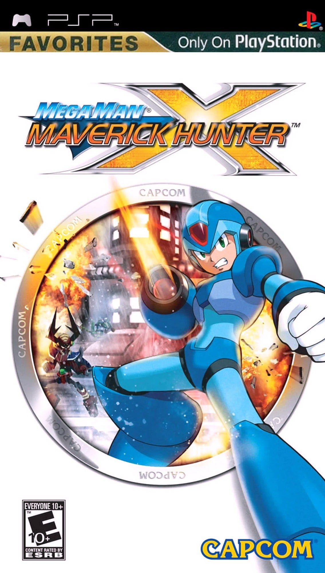 Mega Man Maverick Hunter X [Favorites] - PSP