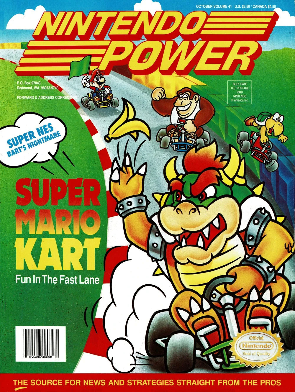 Nintendo Power: October 1992, Volume 41 - Magazine