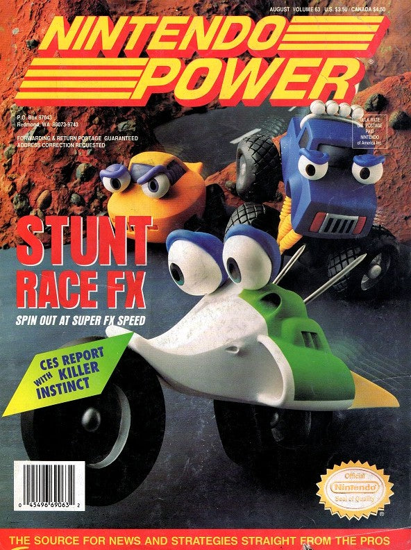 Nintendo Power: August 1994, Volume 63 - Magazine
