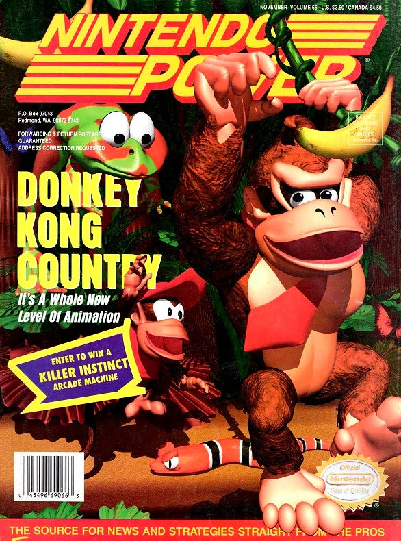 Nintendo Power: November 1994, Volume 66 - Magazine