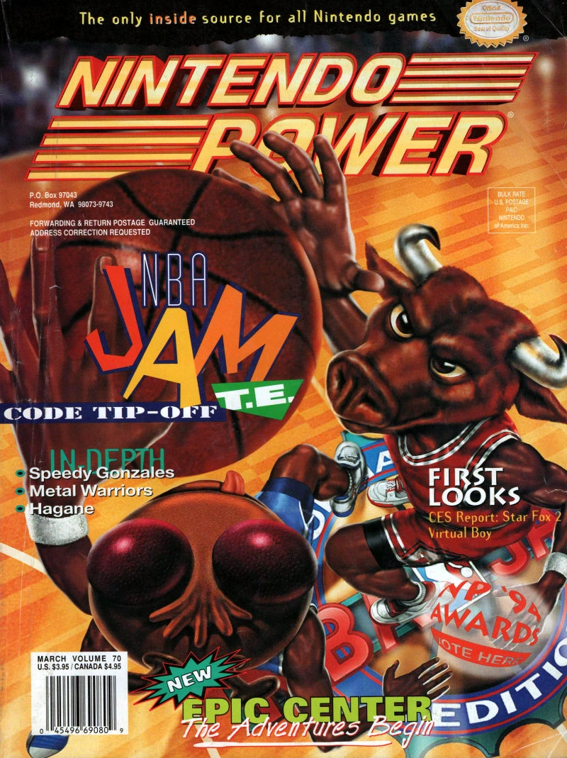 Nintendo Power: March 1995, Volume 70 - Magazine